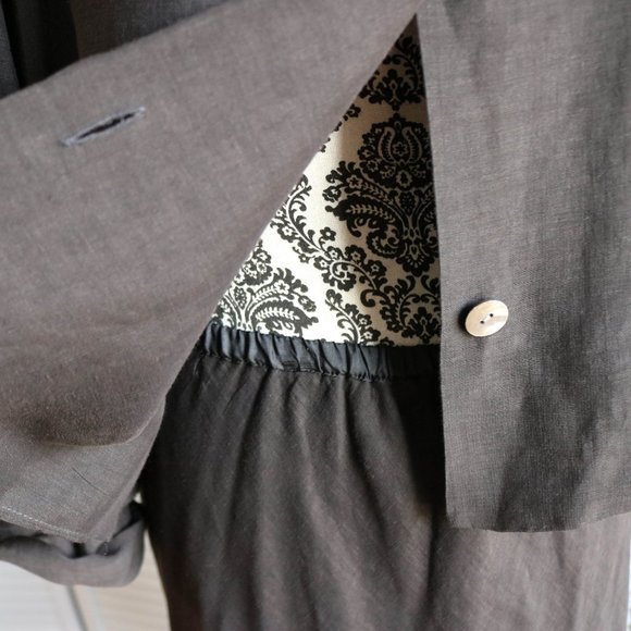 Peter Cohen Linen Skirt and Blouse Set - Picture 7 of 15